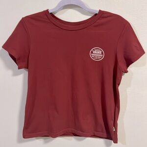 Vans Burgundy Old Skool Tee - Small